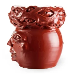 Vaso Eye Rosso