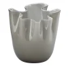 Vaso Fazzoletto Taupe di Paolo Venini e Fulvio Bianconi