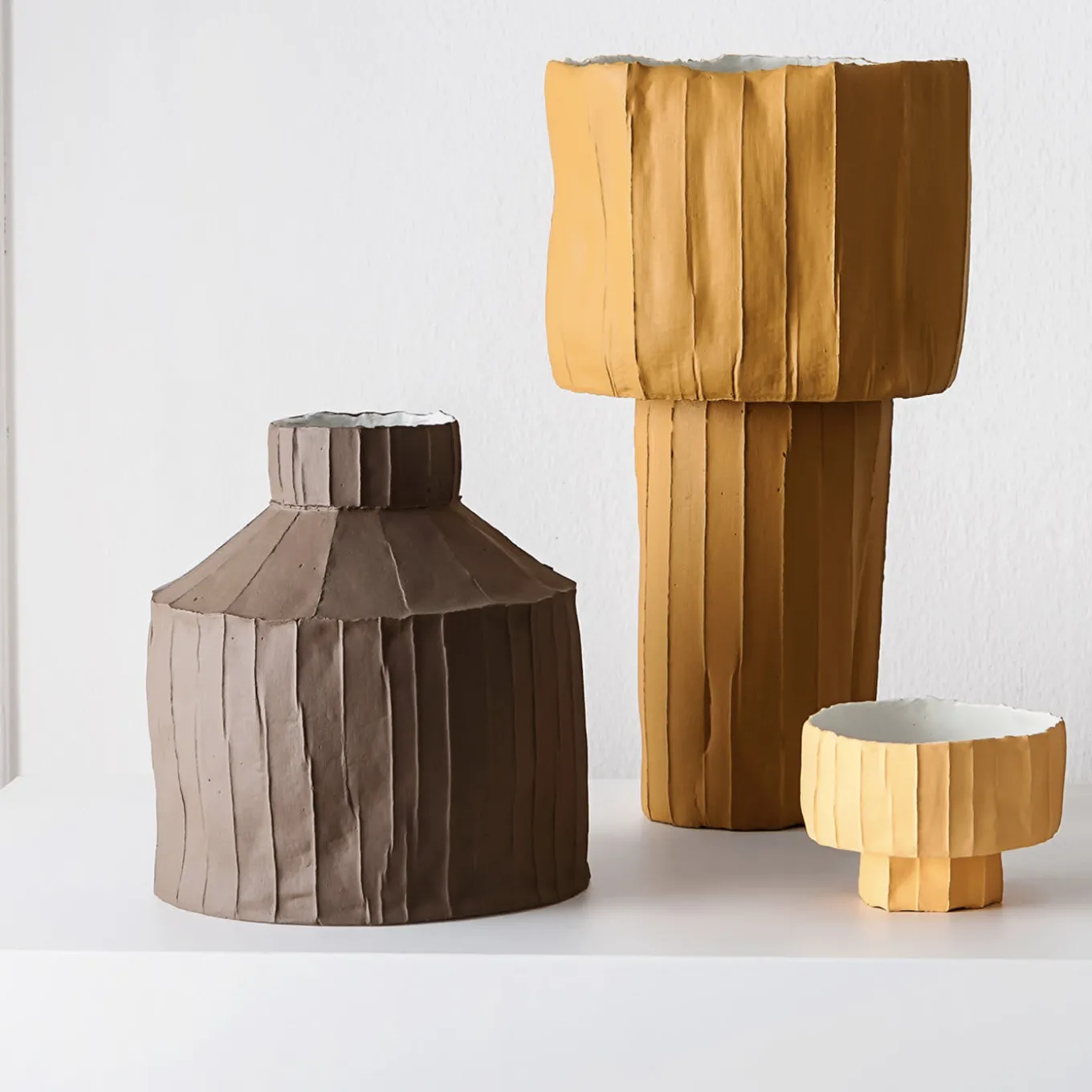 Vaso FIDE Corteccia E15/Caffè