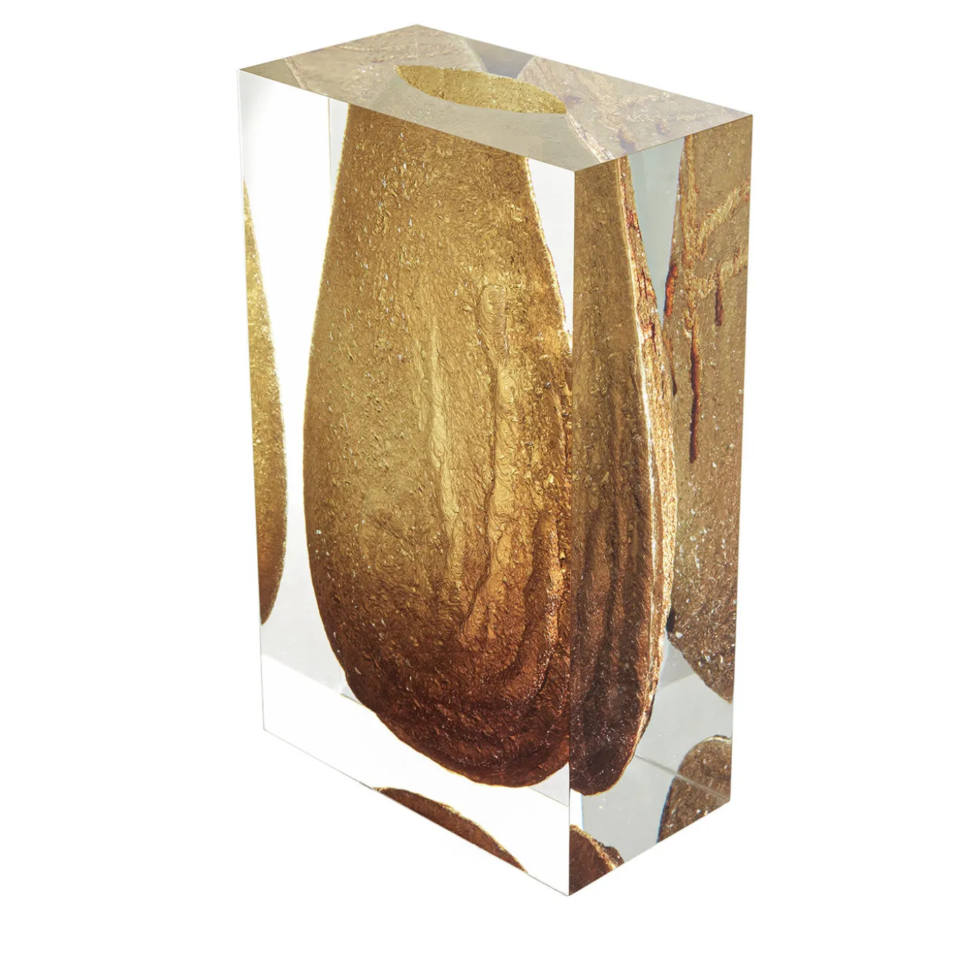 Vaso Glacoja ocra di Analogia Project