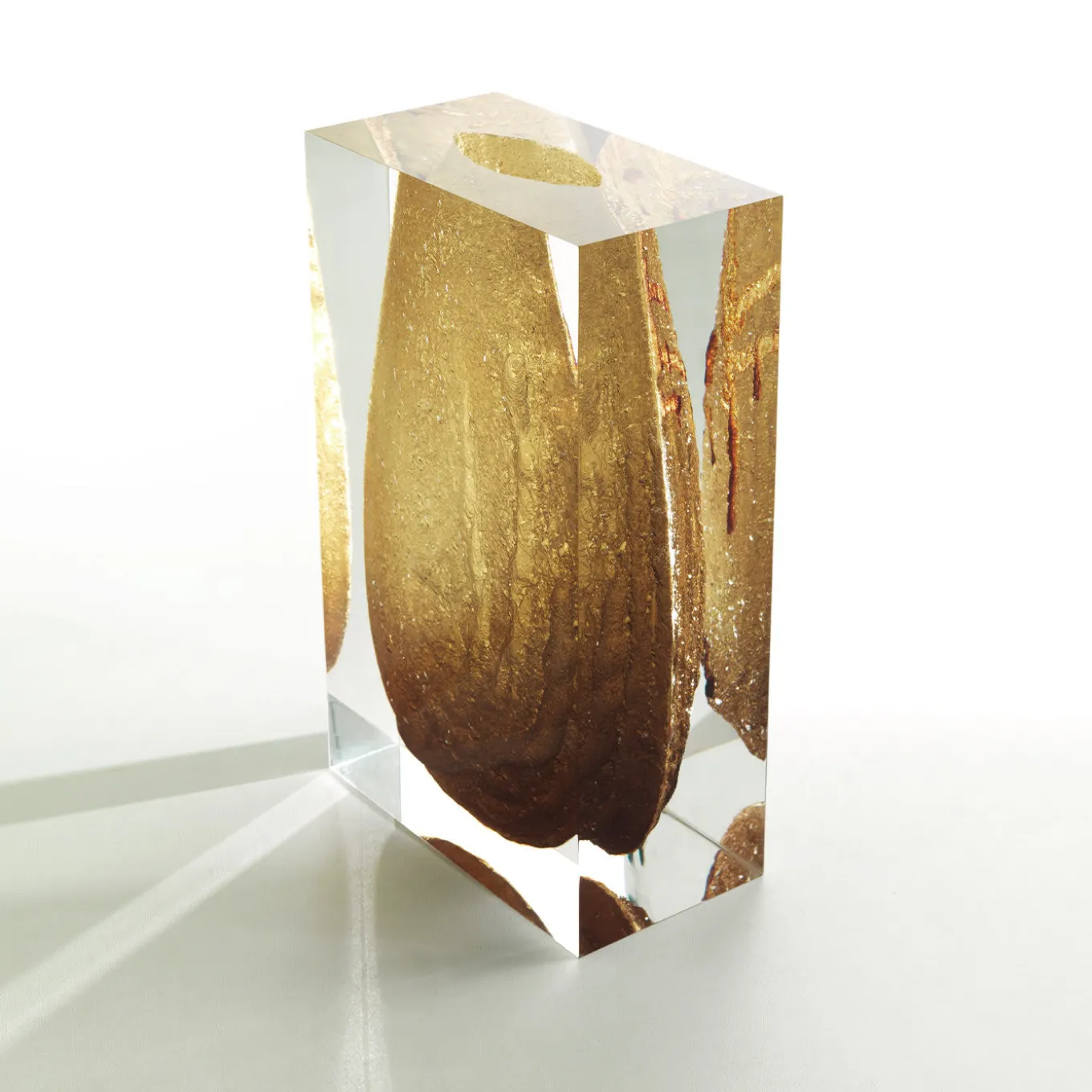 Vaso Glacoja ocra di Analogia Project