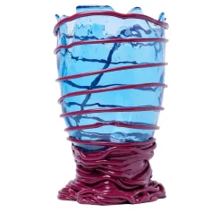 Vaso Grande Pompitu II Blu e Viola di Gaetano Pesce