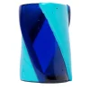 Vaso Grande Twirl Blu e Turchese di Enzo Mari