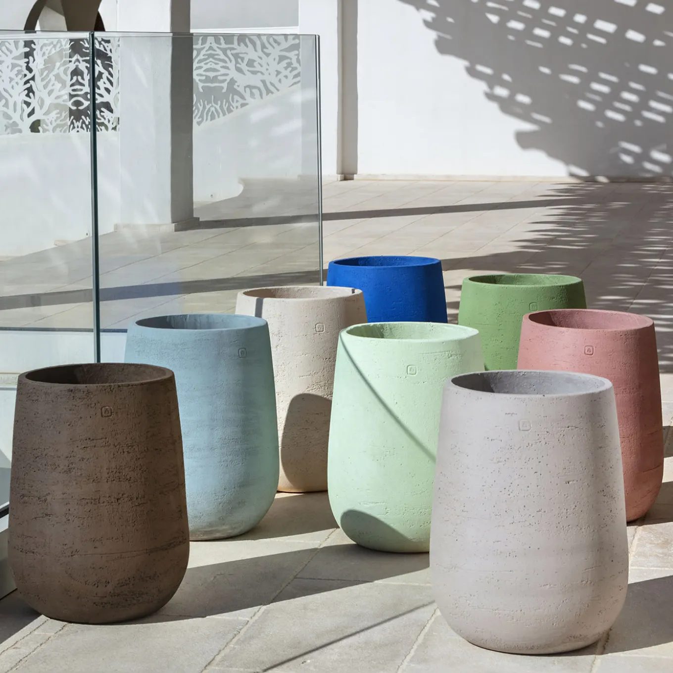 Vaso grigio Panarea