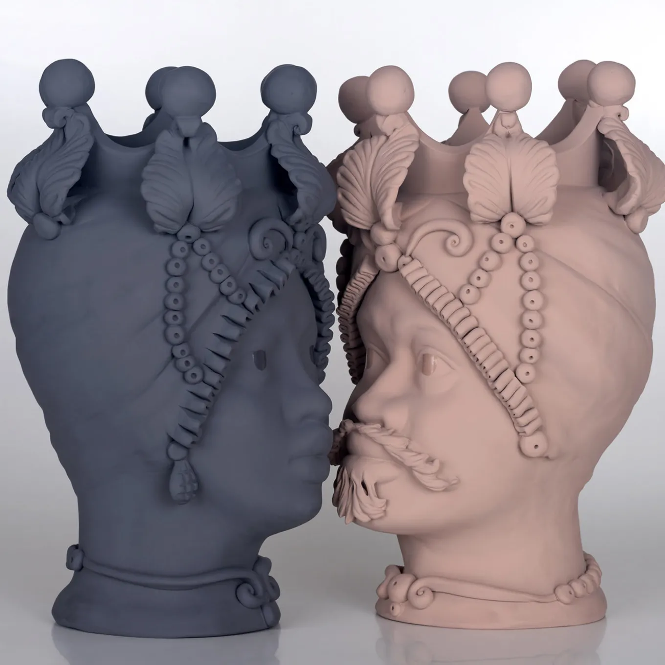 Vaso grigio Persefone