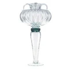 Vaso Hera trasparente e verde di Borek Sipek