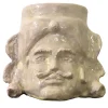 Vaso in ceramica bianca Opuntia Bianco