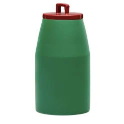 Vaso in ceramica con coperchio Pino di Nathalie Du Pasquier - Post Design