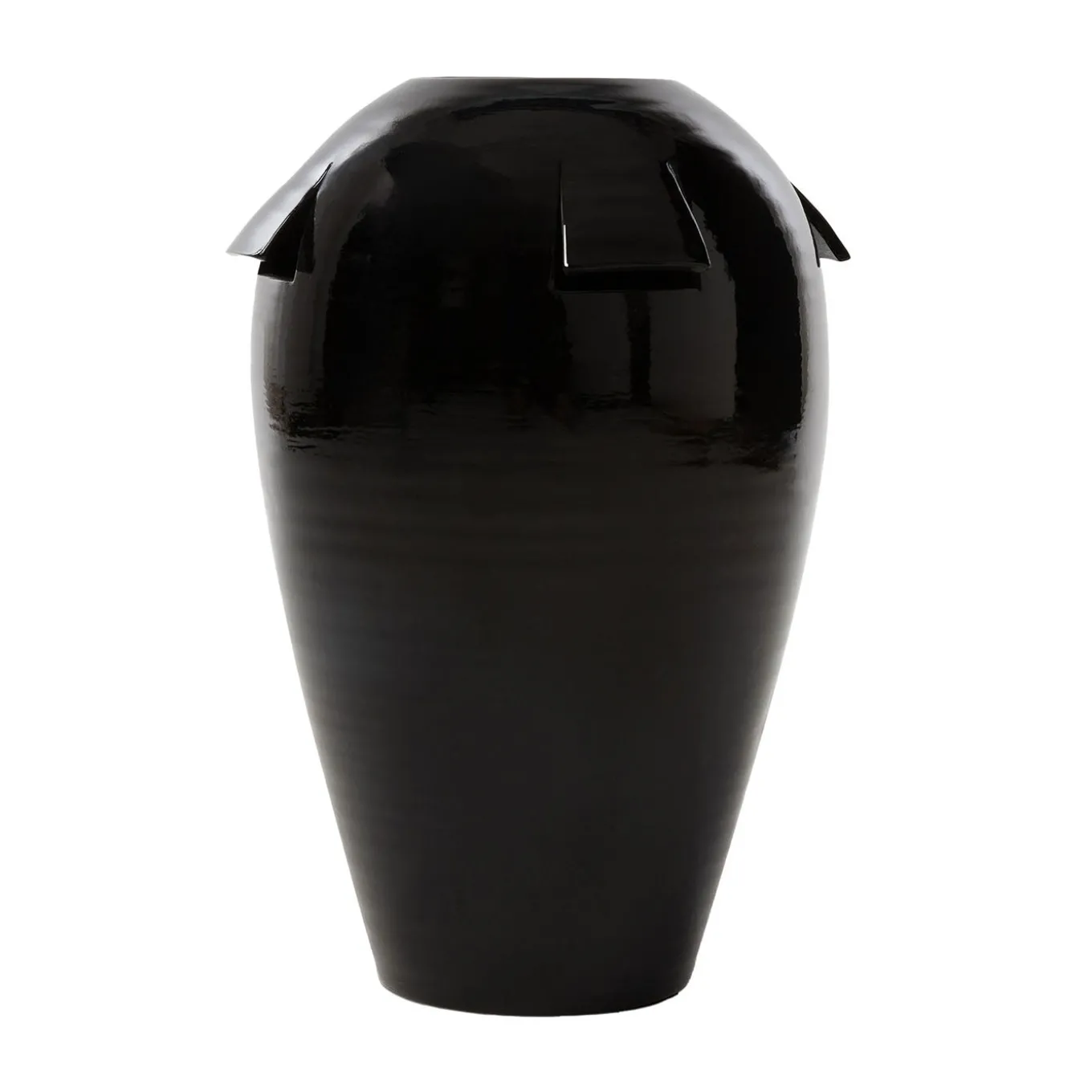 Vaso in Ceramica Giara Nero