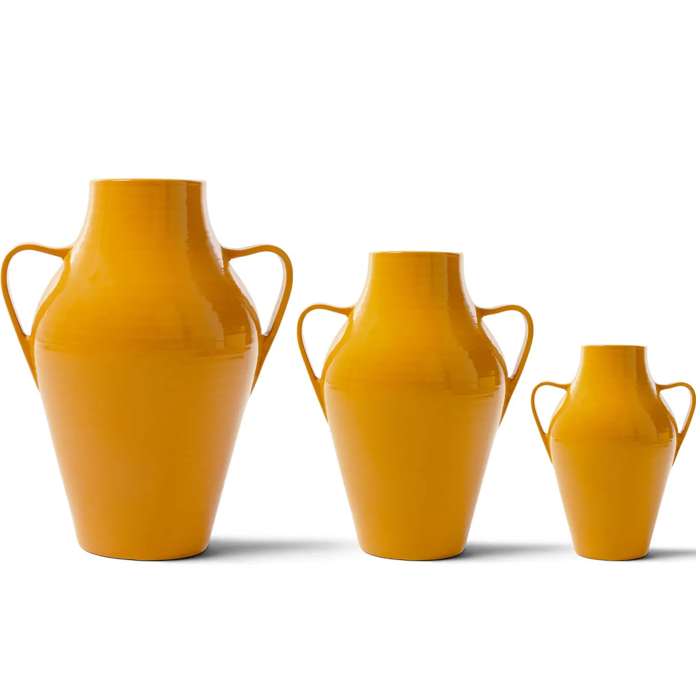 Vaso in Ceramica Quartara Senape