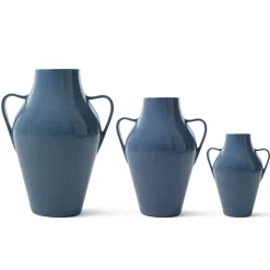Vaso in Ceramica Quartara Azzurro