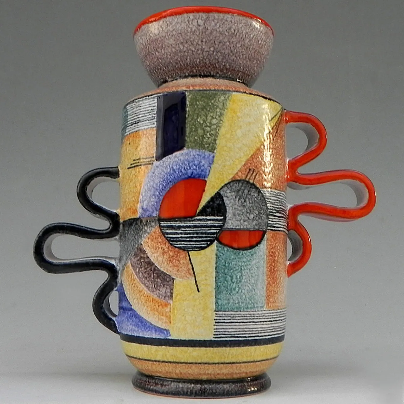 Vaso in ceramica Snello Futurista