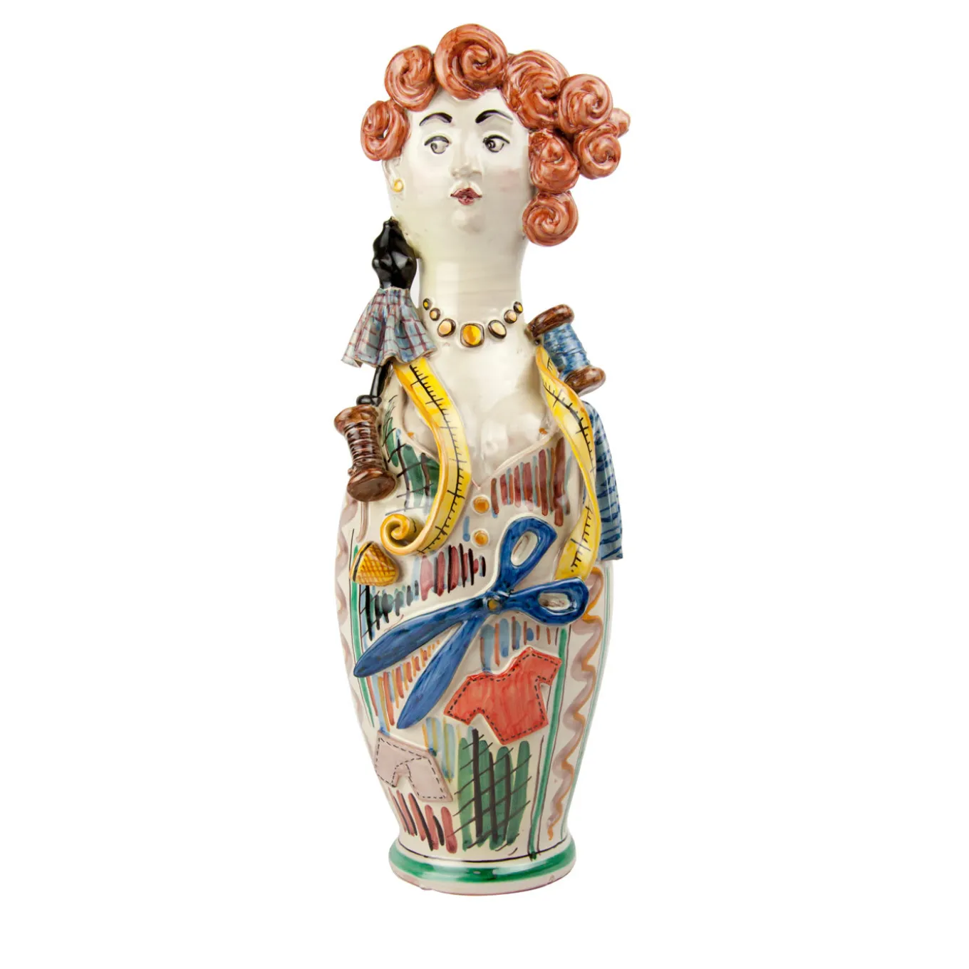 Vaso in ceramica The Seamstress