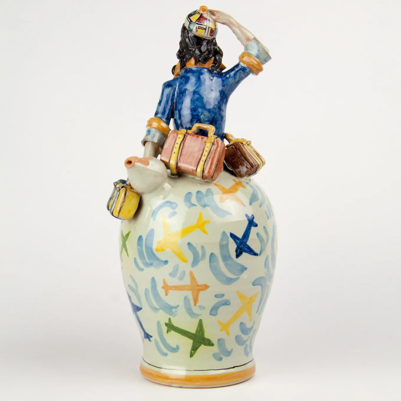 Vaso in ceramica The Traveler