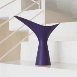 Vaso in Ceramica Viola Scuro Kàlla di Luca Binaglia