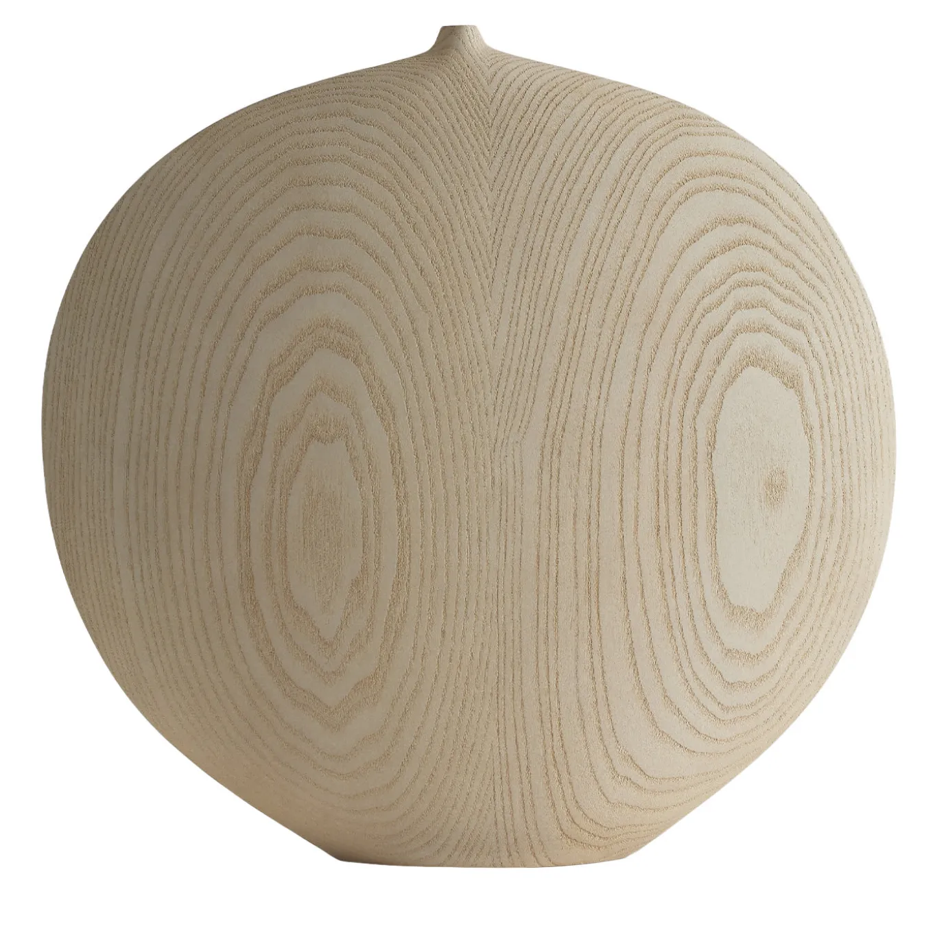 Vaso in legno di frassino