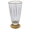Vaso in vetro Accademia con oro 24 carati