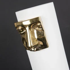 Vaso Juno's Nose Bianco e Oro