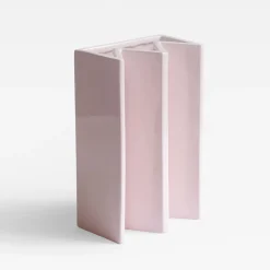 Vaso King in ceramica rosa