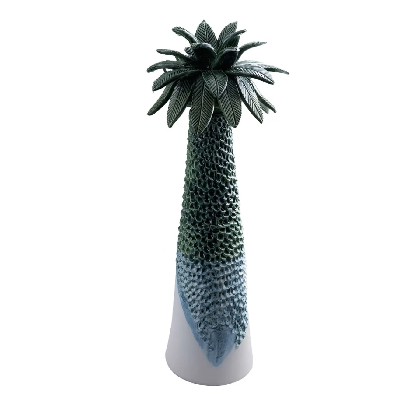 Vaso La Grande Palma con coperchio
