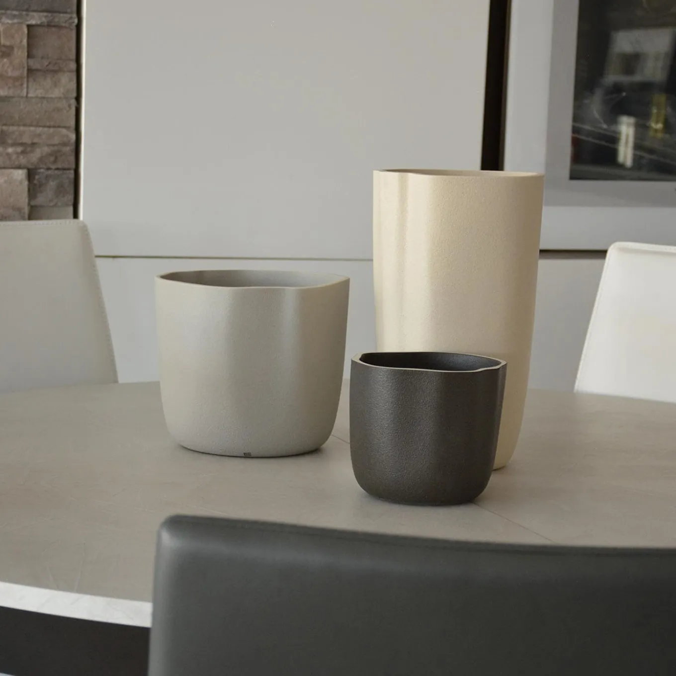 Vaso Marea medio Grigio