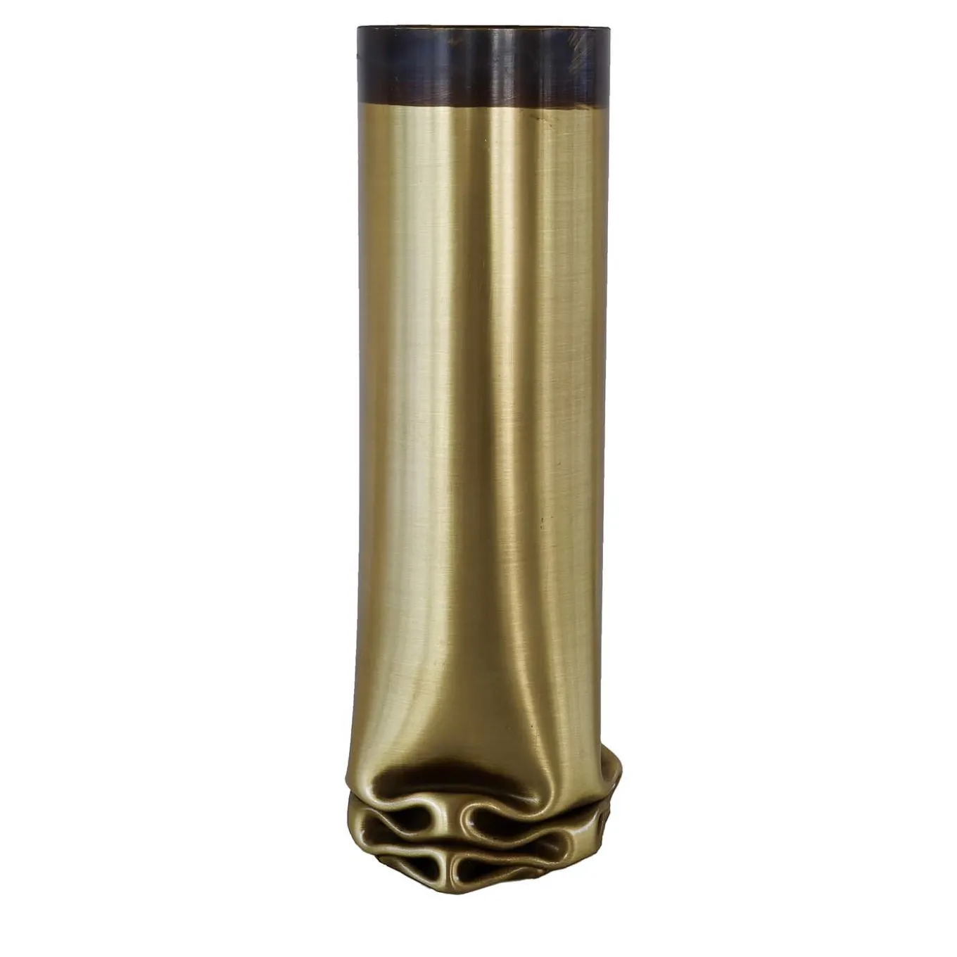 Vaso medio in ottone caldo