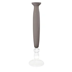 Vaso Mercury color tortora