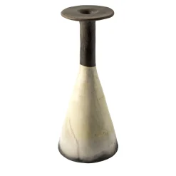 Vaso Misia Naked in ceramica raku di Nino Basso