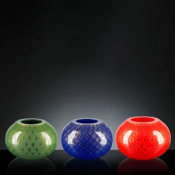 Vaso Mocenigo Sfera oro e blu