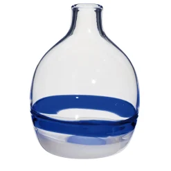 Vaso monofiore linea blu