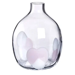 Vaso monofiore rosa