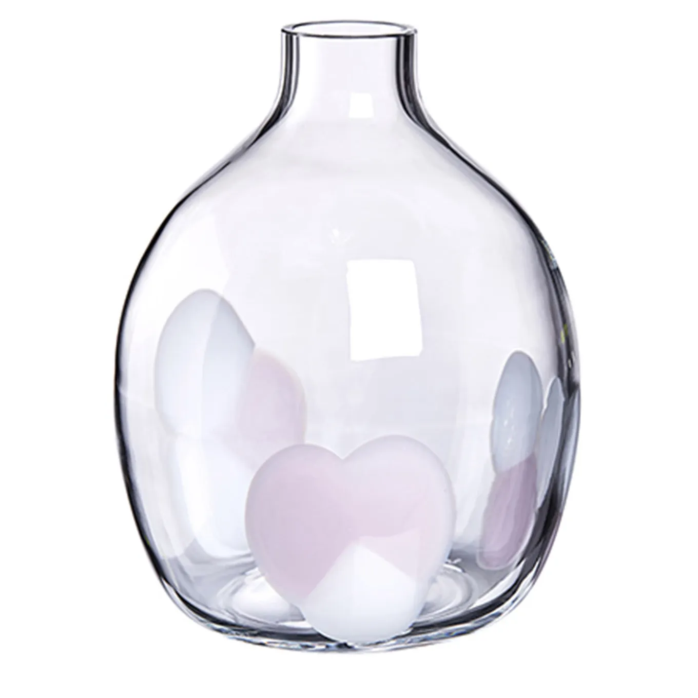 Vaso monofiore rosa