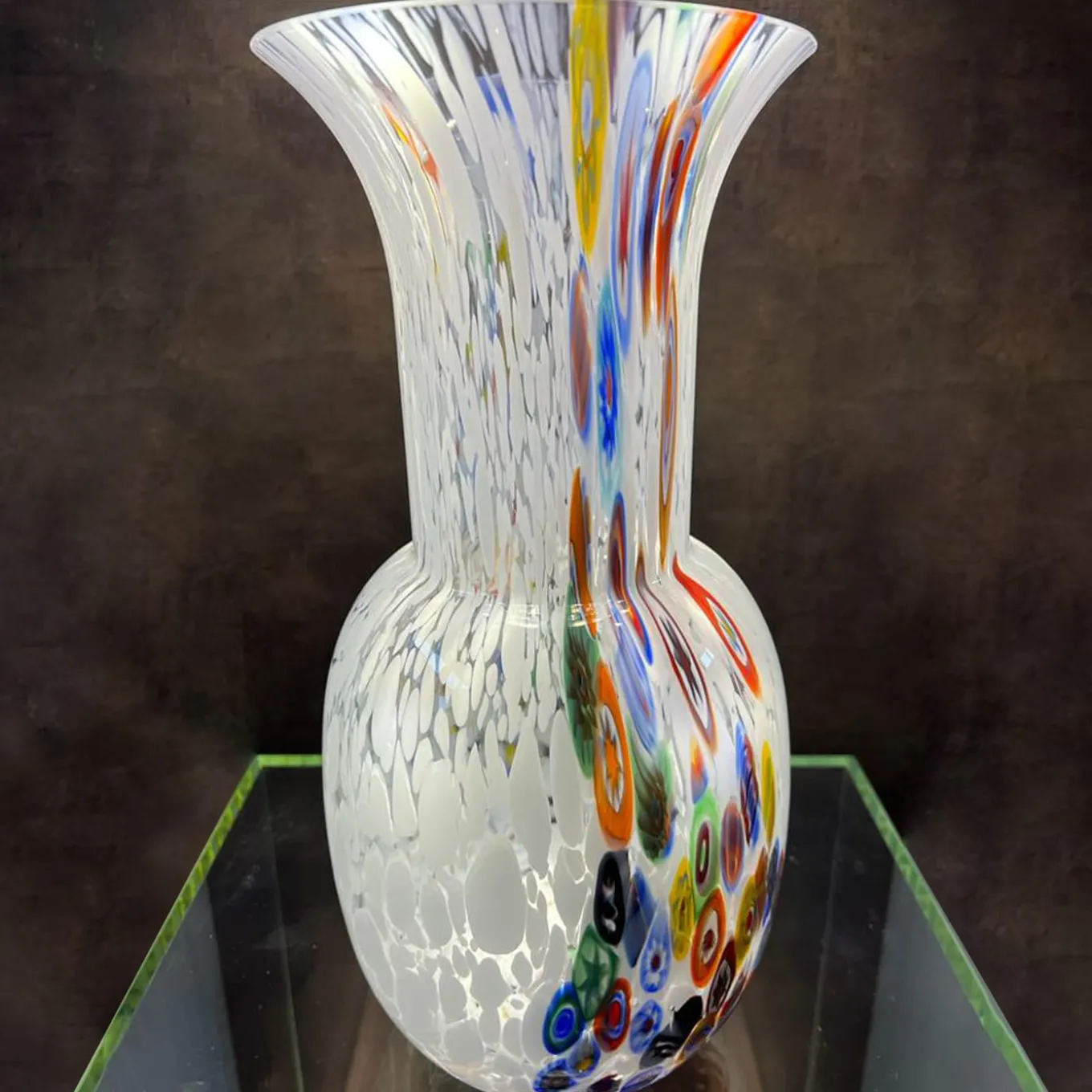 Vaso Murrina bianco