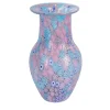 Vaso Murrina in oro 24 carati, blu e rosa
