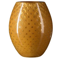 Vaso ovale arancione Mocenigo