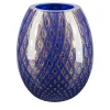 Vaso ovale blu Mocenigo