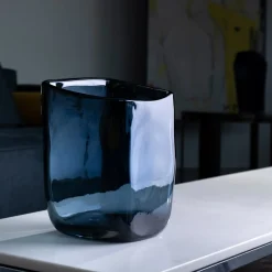 Vaso piccolo Trapezio - Blu profondo