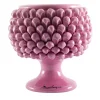 Vaso Pigna in Ceramica Rosa
