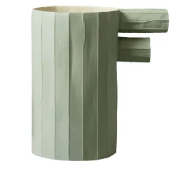 Vaso Pino Bis Corteccia D2/Azzurro Verde