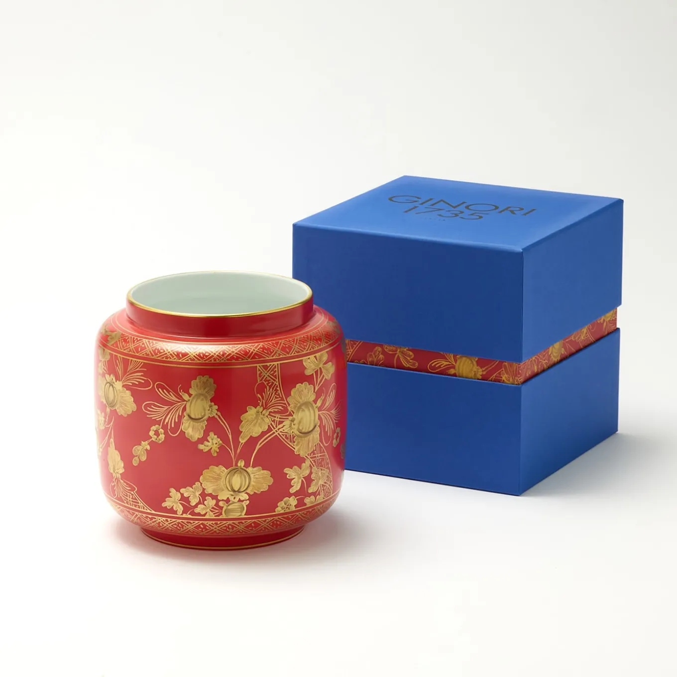 Vaso Portacandela Oriente Italiano Rubrum
