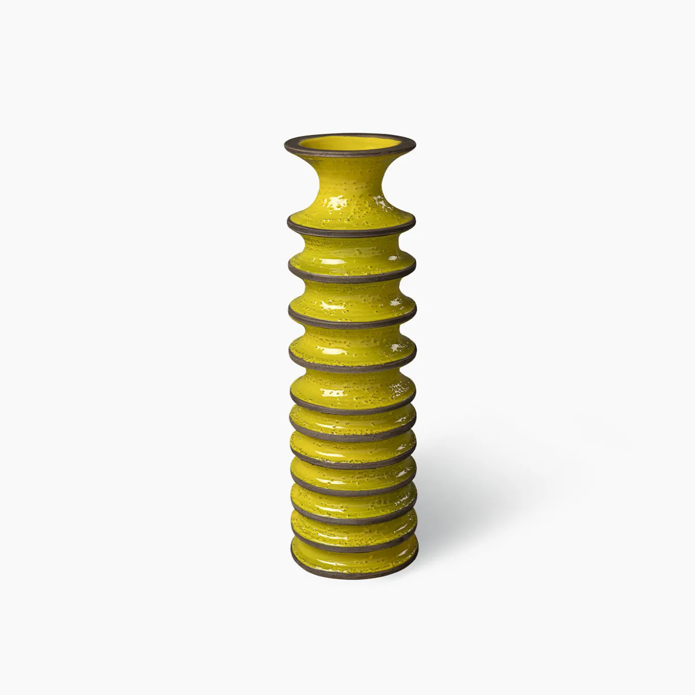 Vaso Revolver giallo e marrone #1 di Christoph Radl