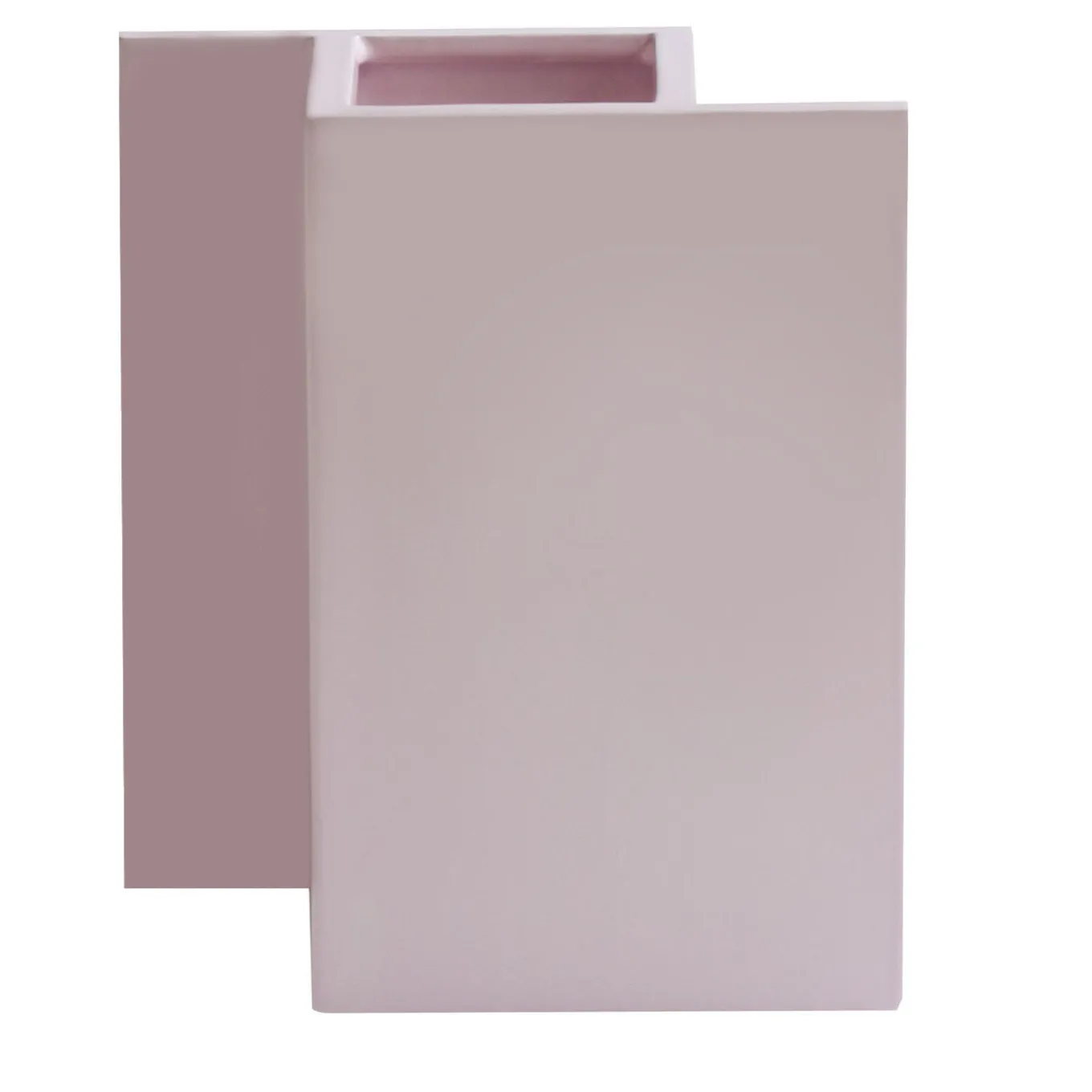 Vaso Rook in ceramica rosa