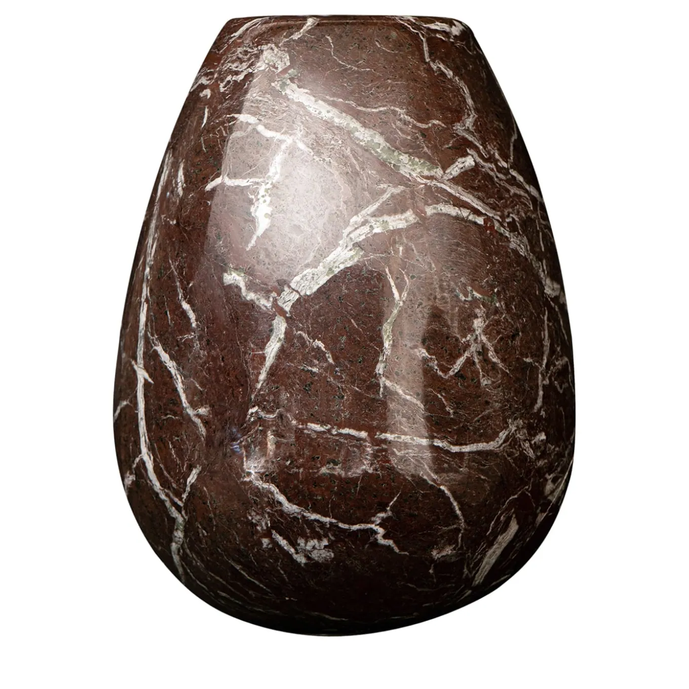 Vaso rosso Levanto di Franco Albini