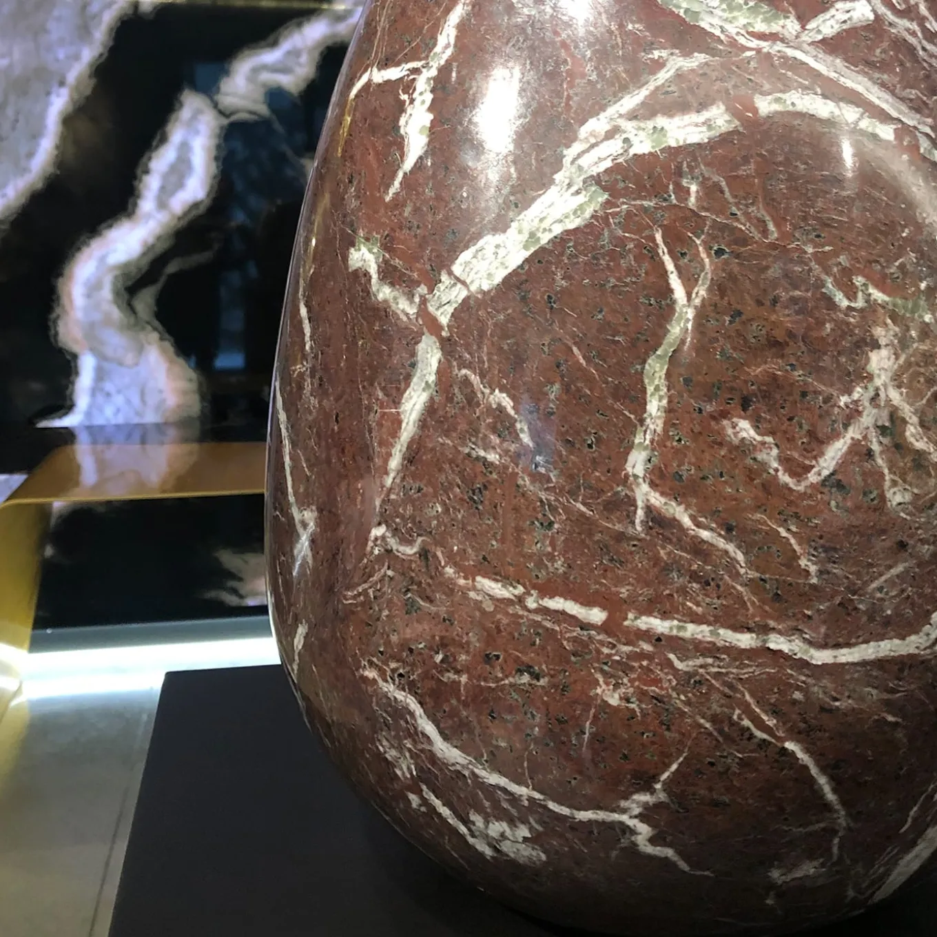 Vaso rosso Levanto di Franco Albini