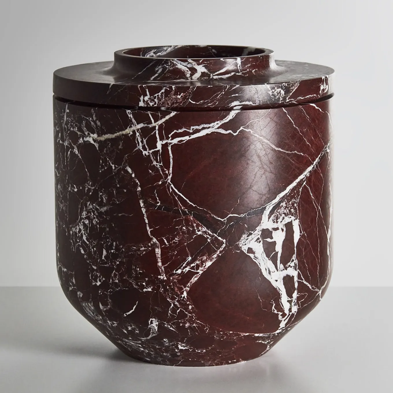 Vaso Royal Large in Rosso Lepanto