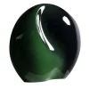 Vaso scultura Seme nero e verde