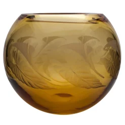 Vaso sferico con gigli