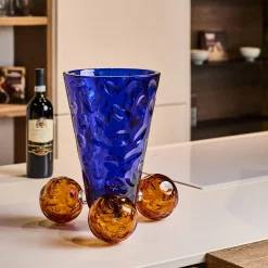 Vaso sospeso a bolle d'aria