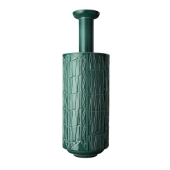 Vaso verde alto di Bethan Laura Wood