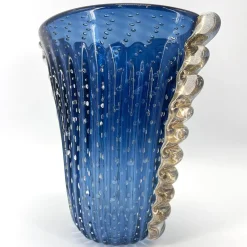 Vaso V-Shaped Balloton blu navy e trasparente